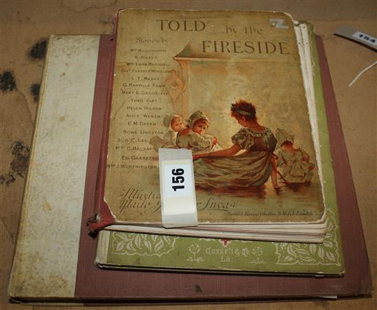 2 Walter Crane books - Triplets & 1 other